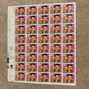 Elvis Presley Collectors Stamps